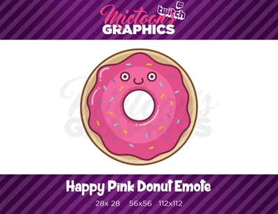 Donut Kawaii twitch overlay package , Stream by 2SUNS1 on DeviantArt