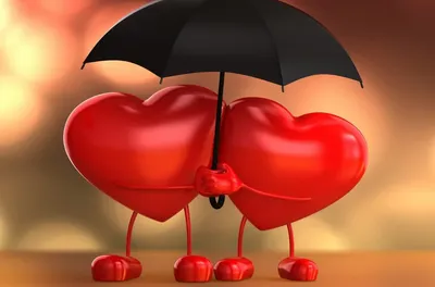 Два сердца прозрачный фон | Рисунок, Сердце, Два сердца