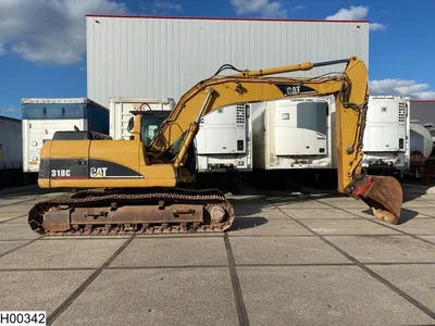 Продажа Caterpillar 318 C 94 KW, Airco, Crawler excavator Гусеничный  экскаватор, цена 30900 EUR - Truck1 7154647