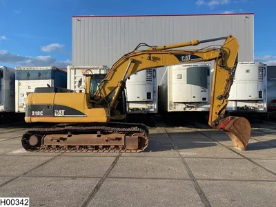 Продажа Caterpillar 318 C 94 KW, Airco, Crawler excavator Гусеничный  экскаватор, цена 30900 EUR - Truck1 7154647