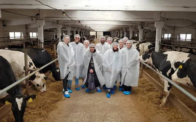 Новую ферму для коров голштинской породы запустили в Кировском районе