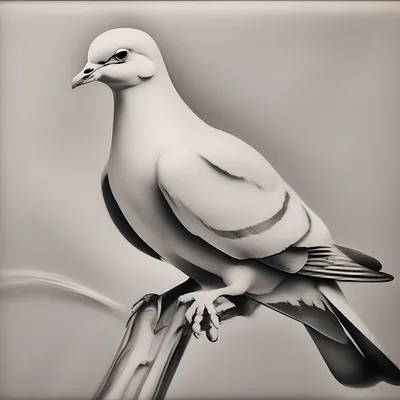 Белый голубь | Пикабу