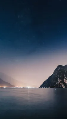 640x1136 Горы, ночь, море обои iPhone 5S, 5C, 5 | Туризм, Обои,  Удивительная природа
