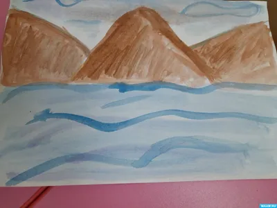 красивый вид с горы на море Стоковое Изображение - изображение  насчитывающей расстояние, горы: 233433723