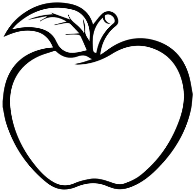 Картинка яблоко целое - 56 фото