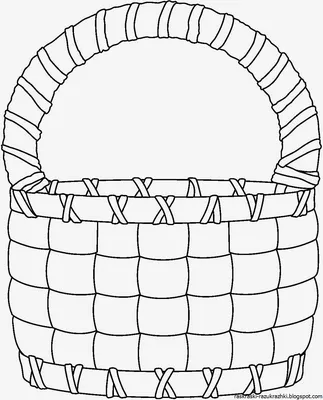 Раскраски Корзина для детей (38 шт.) - скачать или распечатать бесплатно  #6984