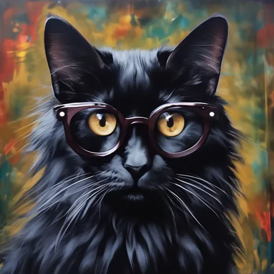Просто кот в очках , умиляйтесь и листайте дальше) | Пикабу