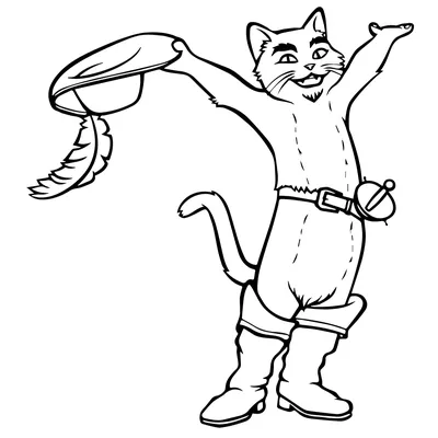 Киберпанк Кот из шрека высокая …» — создано в Шедевруме