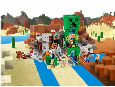 Конструктор LEGO Minecraft 21156 Крипер и Оцелот купить по цене 0 руб. в  Санкт-Петербурге — интернет магазин tigozavr.ru
