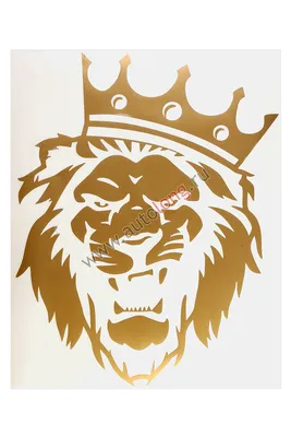 Торт «Лев с короной на голове»