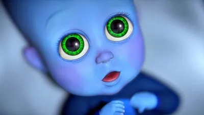 Мегамозг (Megamind) - обои 1366х768 для рабочего стола