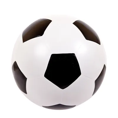 Футбольный мяч, футбольный мячик - белый фон Стоковое Фото - изображение  насчитывающей футбол, сфера: 158610236