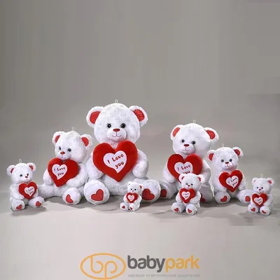 Медведь с сердечком - Мягкие игрушки - Каталог - BuyBuket.com