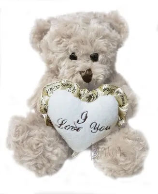 Мягкая игрушка \"Мишка Тедди\" брелок с сердечком в руке 9 см (id 97885420),  купить в Казахстане, цена на Satu.kz