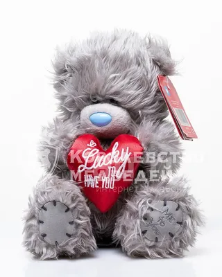 Мишка мягкий, 20 см, с красным сердцем, \"Тедди\" – купить оптом в  интернет-магазине optom-k.com