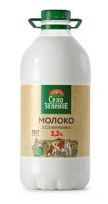 Молоко коровье натуральное, питьевое, 3,5 %, 0,9 л. бутылка