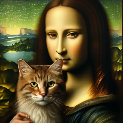 Купить постер для интерьера Мона Лиза арт. - Мой Постер