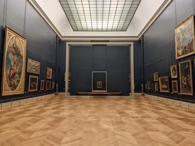 Мона Лиза, Леонардо Да Винс в музее Лувра, Париж, Франция Редакционное  Стоковое Фото - изображение насчитывающей дворец, леонардо: 164455098