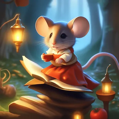 Мишка и мышка | Пикабу