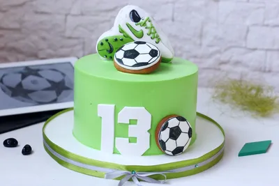 Торт в стиле футбола (58) - купить на заказ с фото в Москве