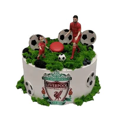 Детский торт Футбол 24071219 стоимостью 4 300 рублей - торты на заказ  ПРЕМИУМ-класса от КП «Алтуфьево»