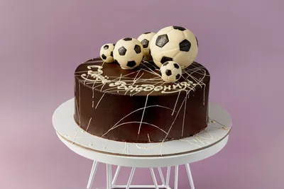 Торт Футбольный мяч рецепт с фото пошагово - 1000.menu