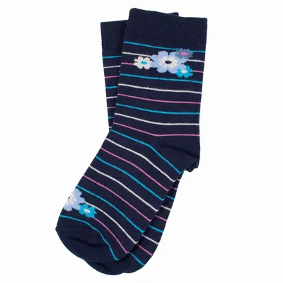 ᐉ Носки для детей зимние TwinSocks Мышка на месяце р. 18–20 Синий