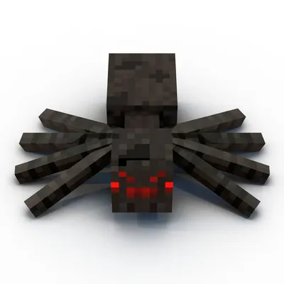 Minecraft Spider Rigged 3D Model 3D Model $29 - .max - Free3D