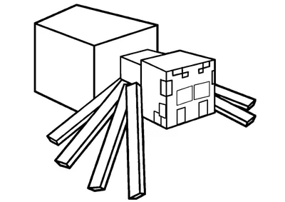 Раскраска майнкрафт майнкрафт...