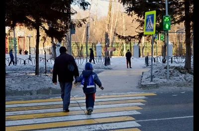 В Бишкеке появился «умный» пешеходный переход (фото) – K-News