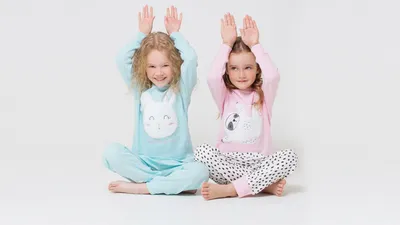 Children's pyjamas Пижама для детей плюшевая с кофтой и штанами