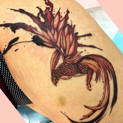 Татуировка феникс значение для девушек (с множеством фото) - inkedink.ru