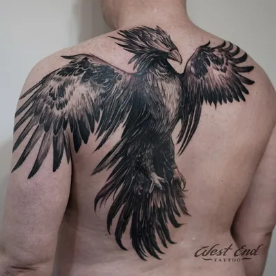 Значение тату феникс — LifeTattoo.ru