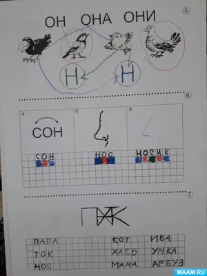 Конспект занятия по обучению грамоте «Звук [Н] и буква «Н» (3 фото).  Воспитателям детских садов, школьным учителям и педагогам - Маам.ру
