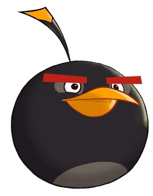 How To Draw Red From Angry Birds рисуем птичку Ред - YouTube
