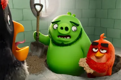 Обои на рабочий стол Красная птица из игры Angry Birds / Злые птицы, обои  для рабочего стола, скачать обои, обои бесплатно