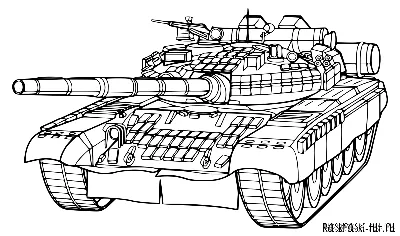 Распечатать раскраски танки бесплатно