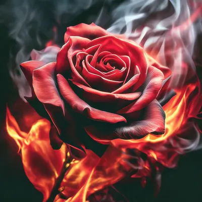 Одна Красная Роза На Черном Фоне Стоковые Фотографии | FreeImages