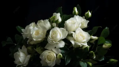 Фотообои Бутон розы на черном фоне купить в Москве, Арт. 10-324 в  интернет-магазине, цены в Мастерфресок