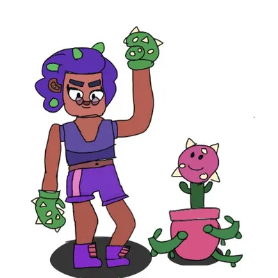 A rose for the occasion (Brawl Stars/Gift) by CrysCaptor01 on DeviantArt