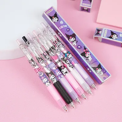 6Pcs Japanese Stationery Cute Pens School Korean Stationery Pen Kawaii Pen  0. $7 | eBay