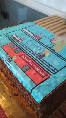 Быстрый торт на день рождения (Ульф Старк. «Чудаки и зануды») | Еда в  литературе