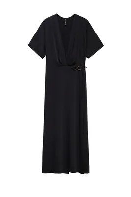 Длинное платье на запах с акварельным принтом 70535 за 680 грн: купить из  коллекции Marvelous - issaplus.com