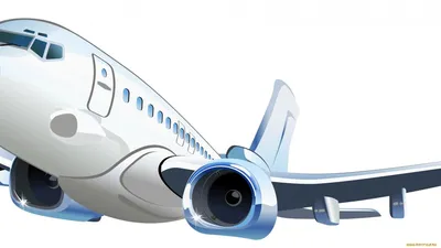 Самолет на прозрачном фоне - фото и картинки abrakadabra.fun