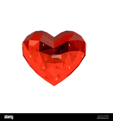 векторный клипарт ярко-красное сердце, валентинка, символ любви, без фона -  Ozero - российский фотосток