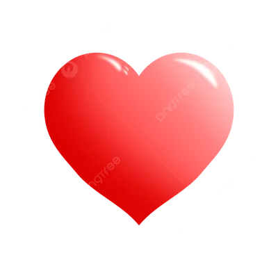 одно красное сердце PNG , сердце, любовь, Красное сердце PNG рисунок для  бесплатной загрузки