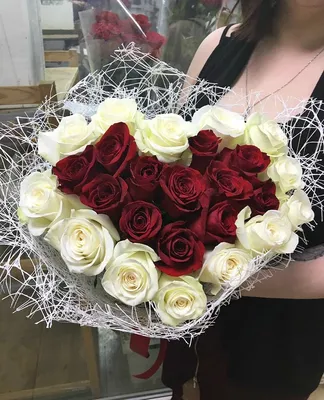 Сердце из роз - купить в Нижнем Новгороде недорого