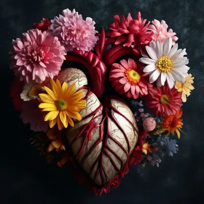 3D сердце из роз 1 шт. купить с доставкой в Москве. Цена от 53990 ₽