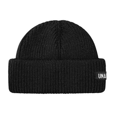 Шапка чёрная Beanie - купить в интернет-магазине UNAFFECTED