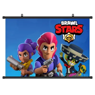 Арт Бравл Старс #Арт Шелли, Пайпер, Эмз #Арт от Ghost Brawl Stars